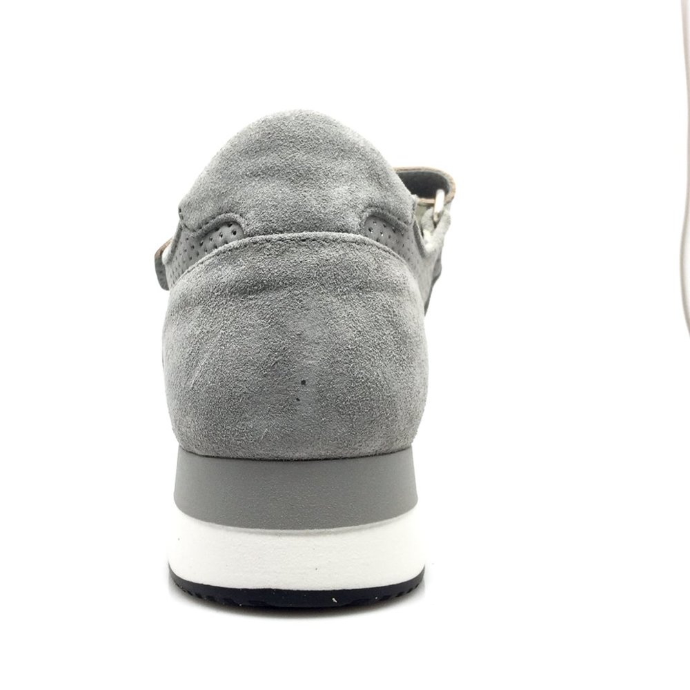 NEW MAX MARA MM34 Gray Perla Velcro Sneakers - Picture 11 of 11
